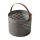 thumbnail image 2 of Cesta Portátil de Plástico Gris para Guardar Ropa Interior | Organizador de Escritorio para Frutas y Verduras - 25 X 25 X 20 Cm - 280 G - para Uso Doméstico y Exterior, 2 of 6