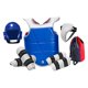 thumbnail image 4 of Equipo de Entrenamiento de Taekwondo, Equipo de Entrenamiento de Karate, Protectores Acolchados para Cabeza Y Pecho, Conjunto Completo de Protección P XS, 4 of 8