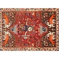 thumbnail image 1 of Ahgly Company Indoor Rectangle Traditional Orange Brown Animal Area Rugs, 7' x 9', 1 of 6