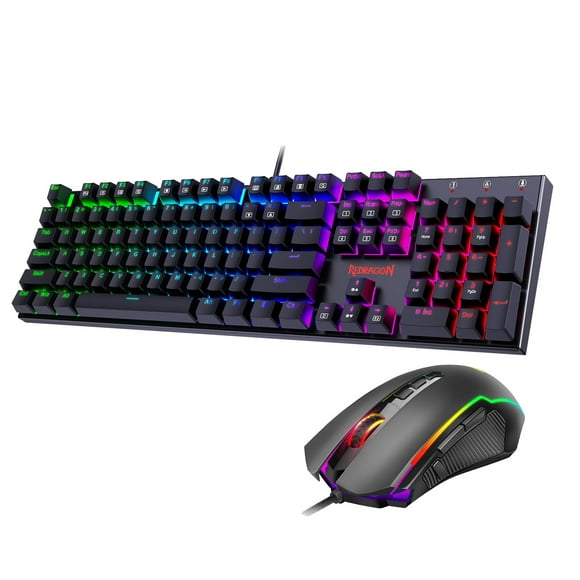 Redragon K565 Mechanical Gaming Keyboard and M910-K Gaming Mouse