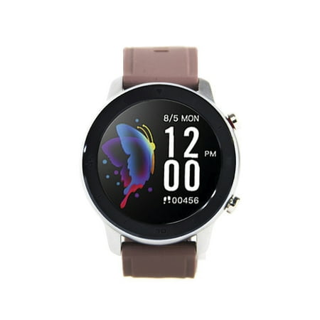Reloj Smartwatch Lhotse RD7 Plateado Beige Silicona Lhotse Lider.cl