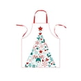 thumbnail image 2 of RuiJiao Clearance Home Sleeveless ApronChristmas Day Printed ApronCanvas MaterialThick And DurableTwo Sizes, 2 of 6
