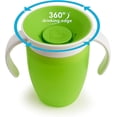thumbnail image 2 of Paquete de 3 (azul + verde + rojo) 6 meses y más - 80 x 105 mm, Vaso con pajita para bebés, Vaso con pajita para bebés, Vaso con pajita sin BPA con asa, Vaso mágico con pajita a prueba de fugas, Lava, 2 of 5