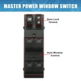 thumbnail image 3 of Unique Bargains 1 Set 25401-9N00D Car Master Power Window Switch Front Driver Side for Infiniti G35 2007-2008, 3 of 10