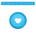 thumbnail image 4 of Uxcell 24mm Plastic Book Binding Discs Discbound Expansion Discs Heart Binder Rings, Blue 22 Pack, 4 of 6