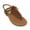 Camel, variant on Women's Laceup Faux Snake Skin With Side Buckle Sandals