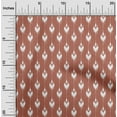 thumbnail image 2 of oneOone Velvet Brown Fabric Asian Ikat Craft Projects Decor Fabric Printed By The Yard 58 Inch Wide-7301, 2 of 4