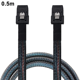 thumbnail image 1 of Cableado eConn interno Mini SAS de 36 pines a SFF-8087 Cable en negro Mini SAS de 36 pines a SFF-8087, 1 of 8