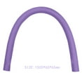 thumbnail image 6 of Yibooy Flexible Learn Swimming Pool Noodle Water Float Floating Aid (Hollow Purple, 6 of 7