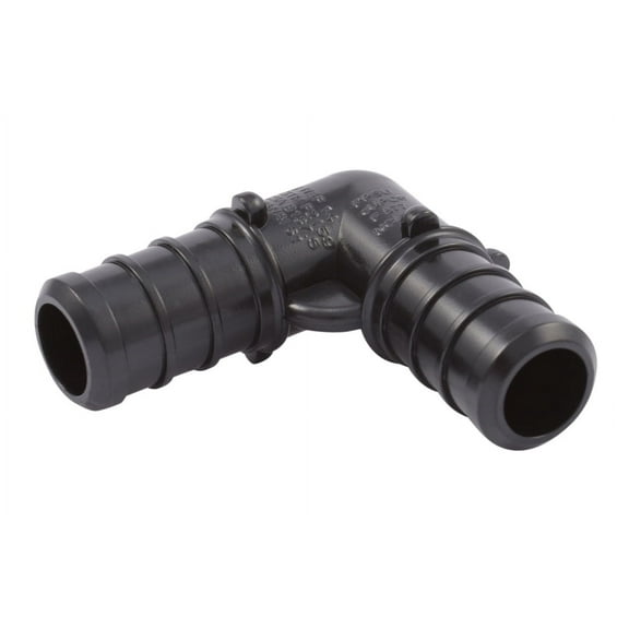 SharkBite Elbow Barb Fitting - 1/2 Inch Plastic PEX Poly - Smooth Finish, Multicolor