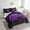 Black Purple, variant on Erosebridal Gradient Orange Pink Gampad Bed in a Bag Twin Size, Gamer Game Bed Set for Teens Bedroom Decor, Reversible 7 Pieces