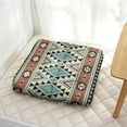 thumbnail image 6 of Boho Meditation Pillow 22 Inch, Dutch Velvet Square Floor Cushion for Yoga, Reading and Cozy Home Decor, 6 of 7