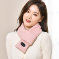 thumbnail image 4 of Winter Scarf USB Charging Windproof Quick Heating Constant Temperature 3 Levels Adjustable Keep Warm Intelligent Winter USB Electric Heating Scarf for Daily Life, 4 of 8