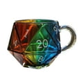 thumbnail image 2 of Rainbow 0 Dice Mug Game Mug Polyhedral Dice Coffee Cup With Handle Game Night Mugs For Tabletop Rpg & Lovers, 2 of 7