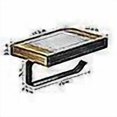 thumbnail image 2 of Toilet H Acrylic Towel Roll Towel H For Bath Bath Kit(), 2 of 4