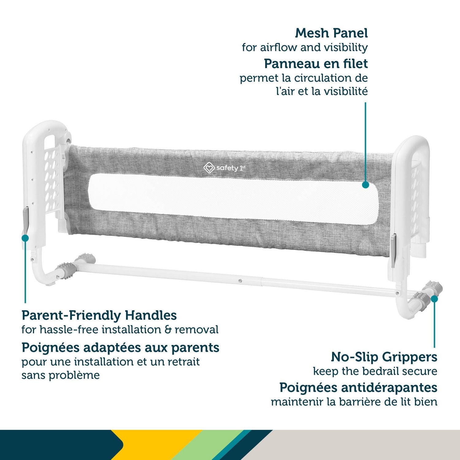 Safety 1st Top of Mattress Bedrail