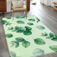 thumbnail image 2 of Eucalyptus Leaves Area Rugs 3'x5', Washable Small Throw Rugs for Living Room Bedroom, Sage Green Weeping Leaf Plants Spring Indoor Outdoor Rug Non-Slip Low Pile Carpet Runner Reversible Floor Mats, 2 of 8