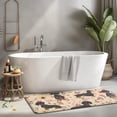 thumbnail image 2 of Dachshund and Flower Kitchen Rug Mat,Kitchen Runner Rugs Non Skid Washable,Decorative Kitchen Floor Mats for Kitchen,Sink,Laundry,17"x47.2", 2 of 7