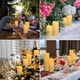 thumbnail image 4 of Set de 96 velas LED sin llama impermeables para exteriores YOROXRG, 4 of 9
