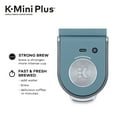 Keurig KMini Plus Single Serve KCup Pod Coffee Maker, Evening Teal