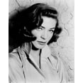 thumbnail image 1 of Lauren Bacall 1940's era portrait with seductive look against wall 4x6 photo, 1 of 1