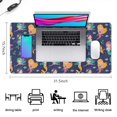 thumbnail image 5 of Long Mouse Pads for Desk,Dark Blue Mermaid Princess Pattern Desk Mats on Top Of Desks, Desk Mouse Pad Extra Large with 3mm Non-Slip Base and Stitched Edge for Gaming,Office,Work,Home 31.5"x15.7", 5 of 6