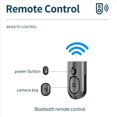 thumbnail image 4 of 2X Universal Camera Remote Controls Phone Remote Control Camera for Selfie Stick Mobile Smartphone,2 x Remote Control,Black, 4 of 6