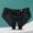 🔥 Black, variant on Plus-Size Low-Rise Seamless Ice-Silk Thong Panty Soft Breathable Nylon Fabric No-Show Design Stretch Waist Cotton Lined Crotch Comfort Underwear Sexy Lace Accent Everyday Wear