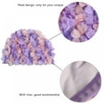 thumbnail image 3 of 2 Pack Fashionable Swim Cap Floral Petal Stylish Swimming Hat Bathing Caps for Women, 3 of 4