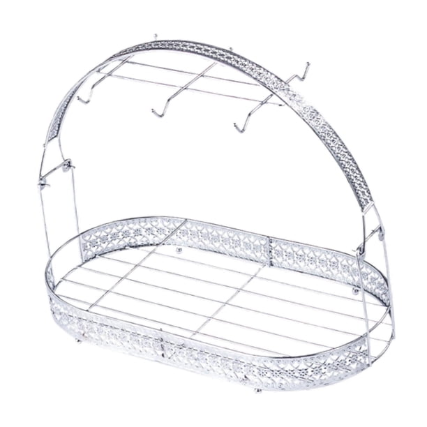 Copa de taza Organizador de copa de copa de copa de copa de copa de tazón de tazas de tazas de tazón de tazón de secado de tazas de secado para cocina Plata