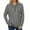 Gray, variant on IROINNID Womens Quarter Zip Hoodie Fleece Lined Pullover with Pockets Outdoor Sports Apparel Casual Streetwear Hooded Sweatshirt for Spring Fall Winter(Blue,L)