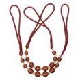 thumbnail image 2 of Cortina Abrazaderas Sunnimix 2pcs de color Rojo violáceo Tiebacks, 2 of 8