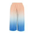 thumbnail image 5 of TIREOW Kids Girls Straight Leg Pants Baggy Sweatpants with Pockets Classic Gradient Cinch Bottom Athletic Comfy Lounge Joggers High Waisted Trousers Sweat Pants, 5 of 5