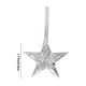 thumbnail image 3 of Colgante de Copo de Nieve Transparente de Acrílico con Forma de Estrella de Pentáculo para Navidad, Barra de Hielo, Decoración de Árbol de Navidad, 3 of 6
