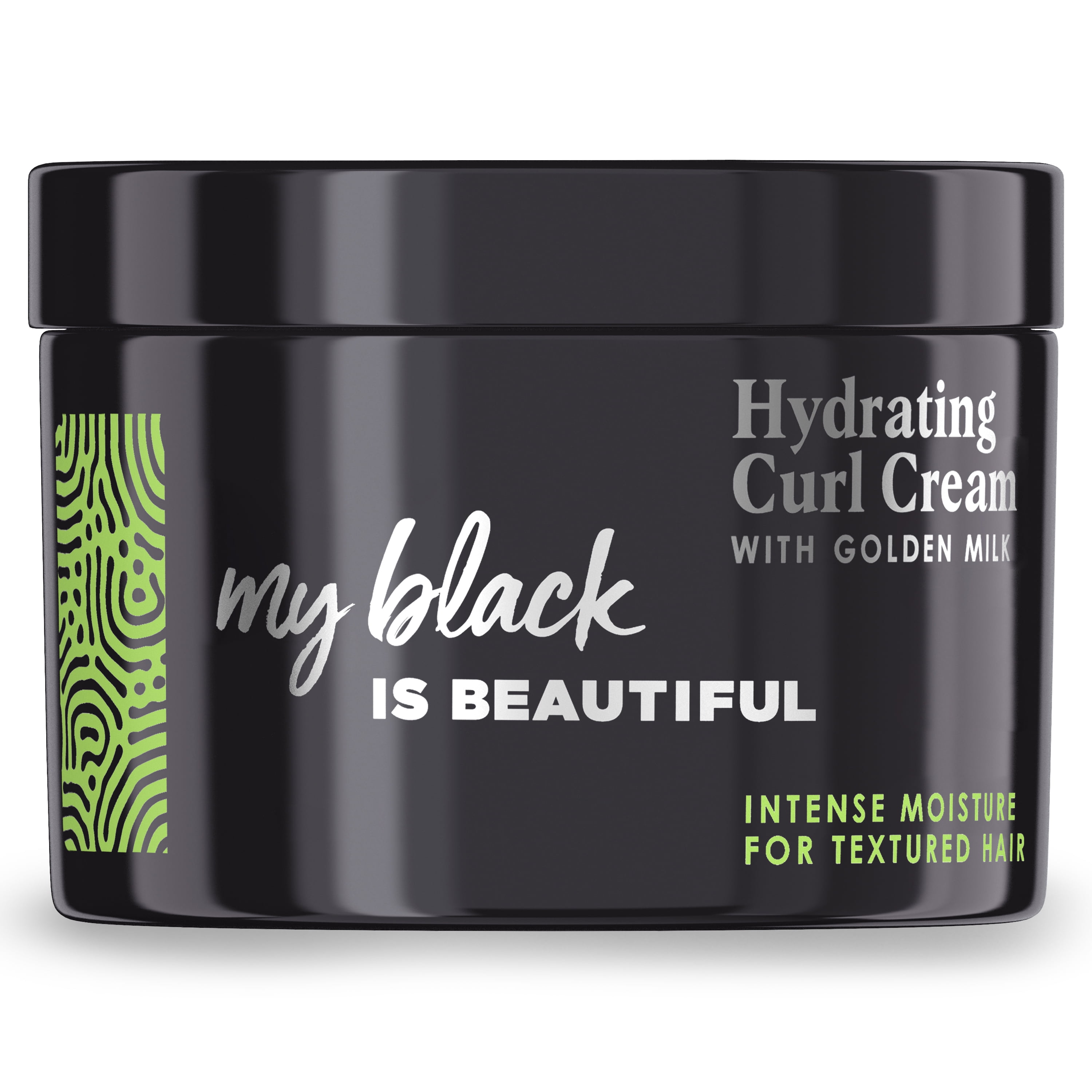 My Black is Beautiful Hydrating Curl Cream, for Curly and Coily Hair with Coconut Oil, Honey and Turmeric, 10.1 fl oz