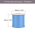 thumbnail image 2 of Unique Bargains Beading Thread Bracelet Weave Bead Craft Cord 0.5mm 159M/Roll (173-Yards) Decorative String, Light Blue, 2 of 7