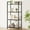 Black, variant on Casaottima Book Shelf, 6 Tier Tall Bookshelf, Modern Wood Bookcase Shelves for Bedroom,  Display Shelf for Living Room Home Office Kitchen, Standing Shelving Unit Storage Organizer, White