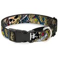 thumbnail image 1 of buckle-down "dead men tell no tales tan" martingale dog collar, 1 of 1