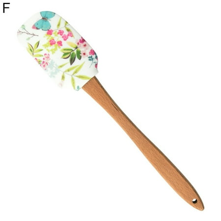 

Meizhencang Cake Scraper Colorful Anti-scratch Silicone Portable Dessert Cream Spatula Household Supplies