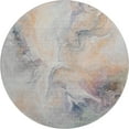 thumbnail image 2 of Addison Rugs Mayfield Premium Machine Washable Transitional Abstract Linen Round Rug, 8' x 8', 2 of 6