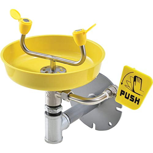 Global Industrial Emergency Eyewash Station Wall Mount