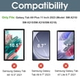thumbnail image 2 of Funda ProCase Smart para Galaxy Tab A9 Plus 11" 2023 - Negra, 2 of 8