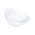 thumbnail image 2 of Multi Functional Drainage Basket - Transparent Storage Basket, Kitchen Washing Basket for Fruits and Vegetables, Efficient Draining Mesh, White, JKODE, 2 of 9