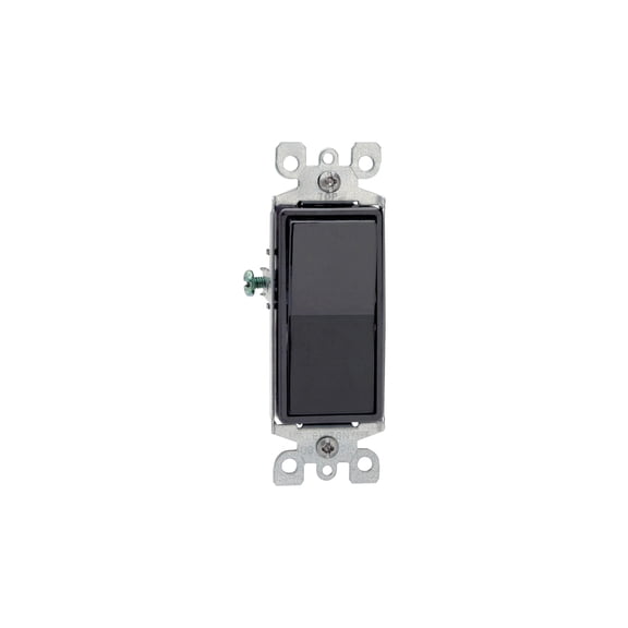 Leviton Decora Rocker Single Pole Switch - Pack of 4