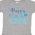 thumbnail image 4 of Inktastic Blue Happy Birthday Daddy Boys or Girls Baby Bodysuit, 4 of 5