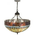 thumbnail image 5 of 161783 Meyda 22"W Tiffany Candice Inverted Pendant, 5 of 5