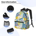 thumbnail image 5 of Haiem Cute Poodle Dog Lightweight Backpack for School, Classic Basic Water Resistant Casual Daypack for Travel with Bottle Side Pockets, 5 of 8