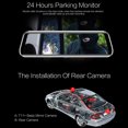 thumbnail image 2 of 9.66'' IPS Touch Rearview Mirror DVR Camera 1080P+720P ADAS Cam Anytek T11+, 2 of 9