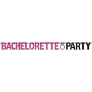 Bachelorette Party Glitter Banner