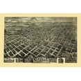 thumbnail image 2 of Fowler 18x13 White Modern Wood Framed Museum Art Print Titled - Cordele Georgia - Fowler 1908, 2 of 4